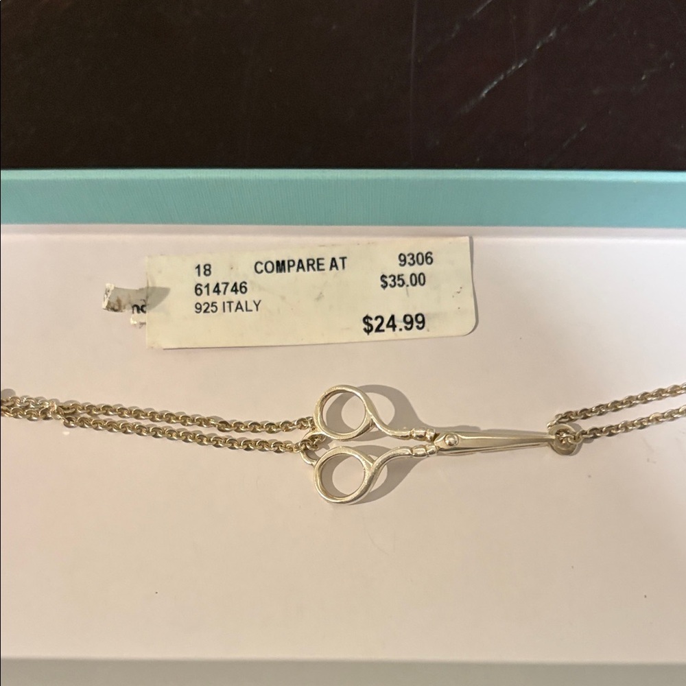 Hair Dressers Scissor Bracelet silver